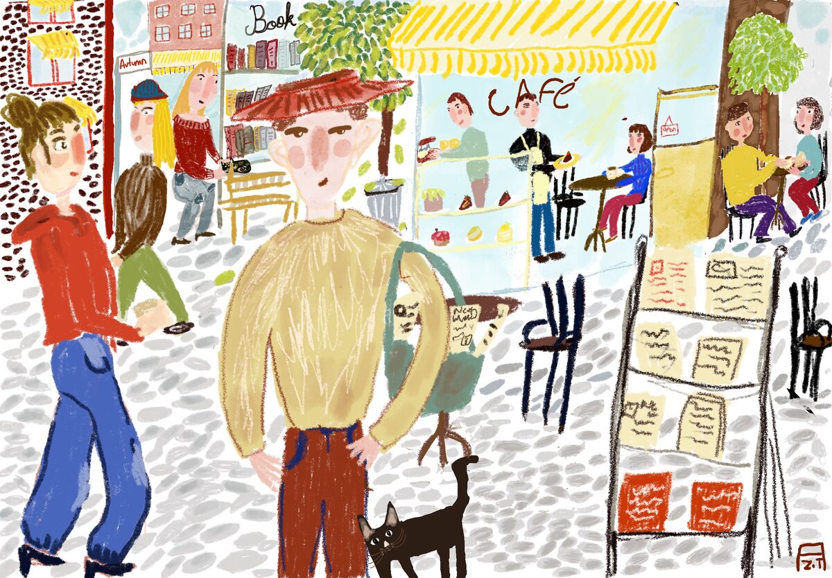 The energy and colour of city life — City Series by CarmelaCat Studio